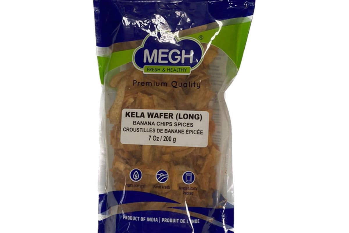 Megh Kela Wafers (Long) Banana Chips (200g)