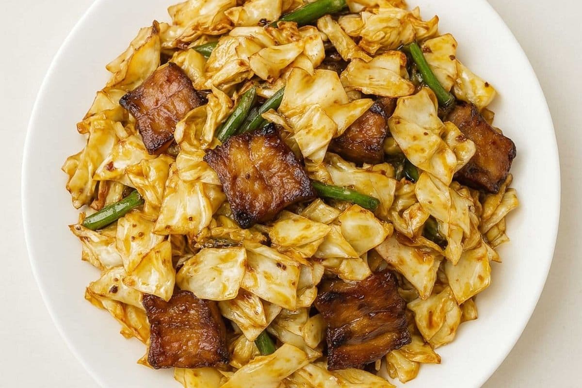 P2. Szechuan Marbled Pork and Cabbage(Spicy) - 回鍋肉(辣)