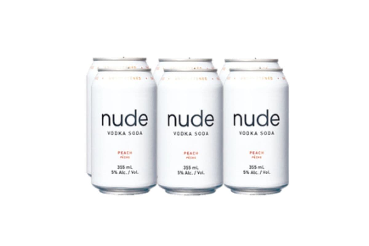 Nude Vodka Peach (6 x 355 ML)
