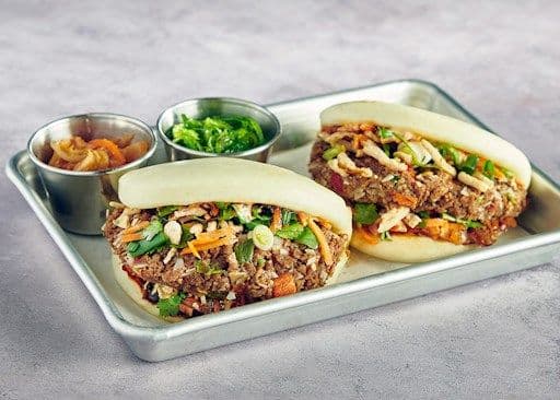 Bao burger végé / Veggie Bao Burger
