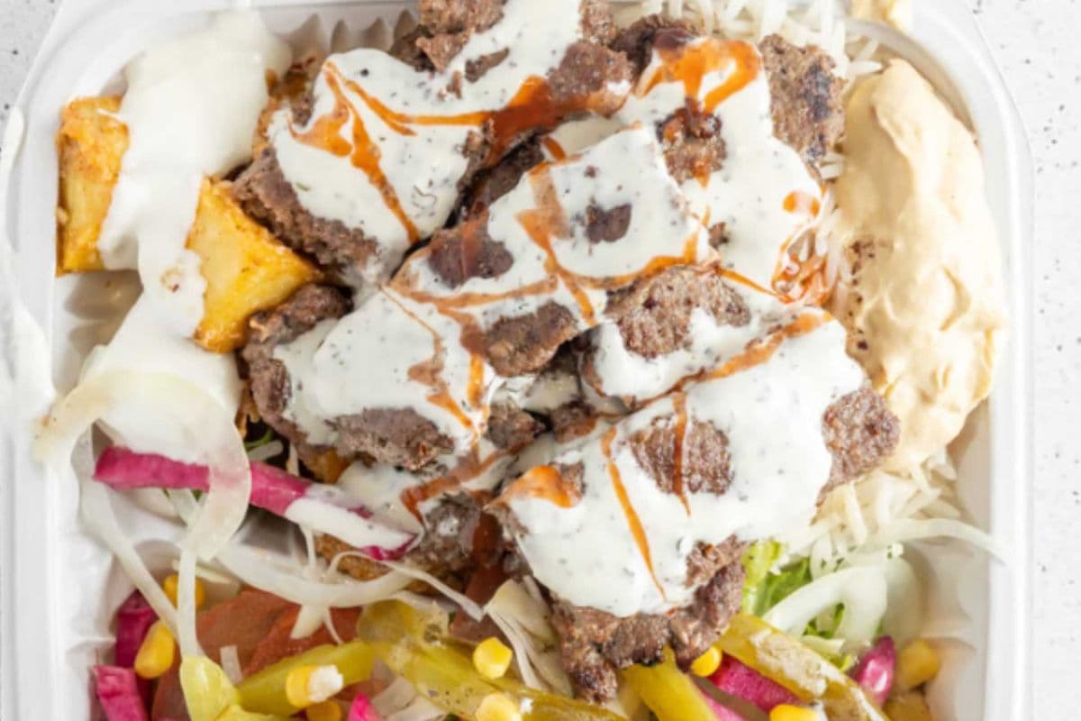 Mixed Kebab Potato Bowl