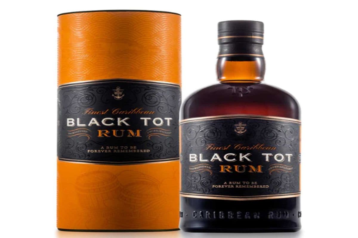BLACK TOT FINEST CARIBBEAN RUM 750 ML (1 x 750 ml)