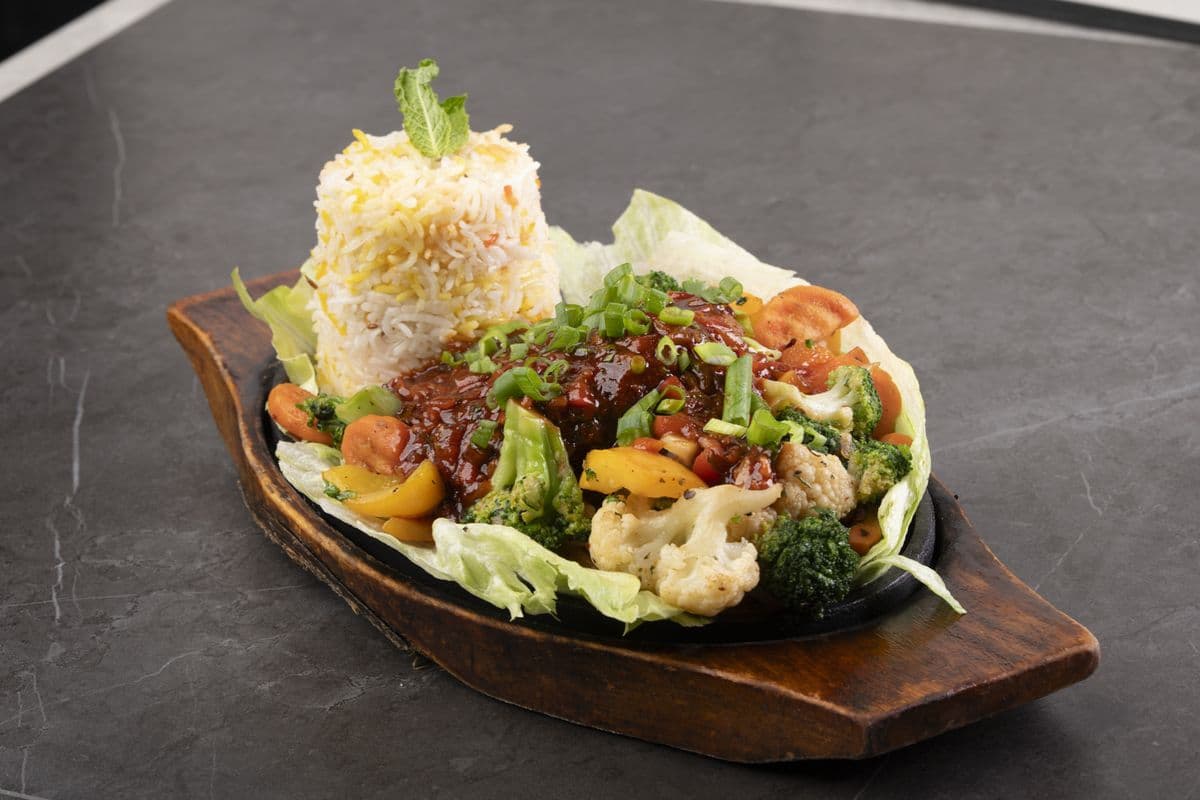 Paneer Steak Sizzler