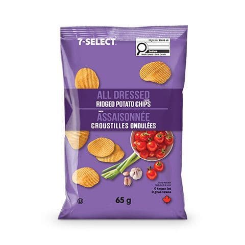 7-Select All Dressed Ridged 65g