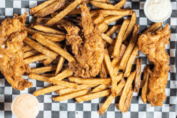 Fried Chicken Strips Combo (3 pcs)
