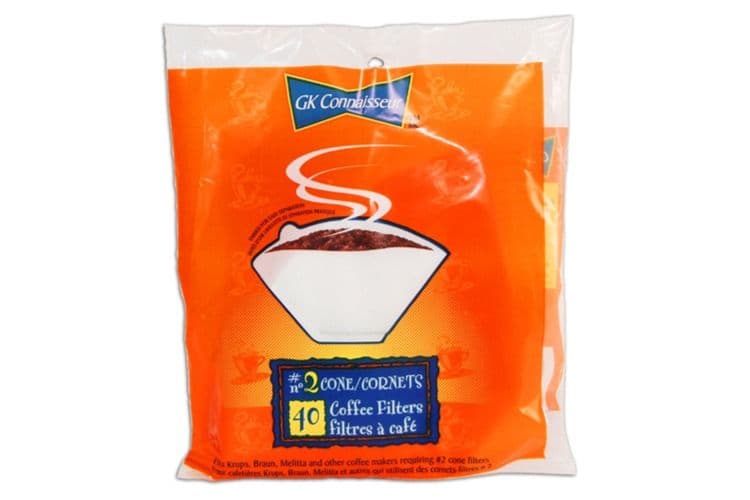 Coffee Filter Cone No 2 (40 Pack)
