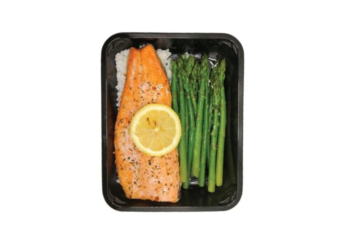 Repas saumon royal