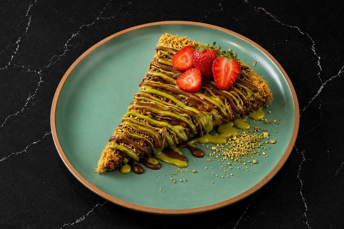 Crêpe Strawberry Dubai chocolat