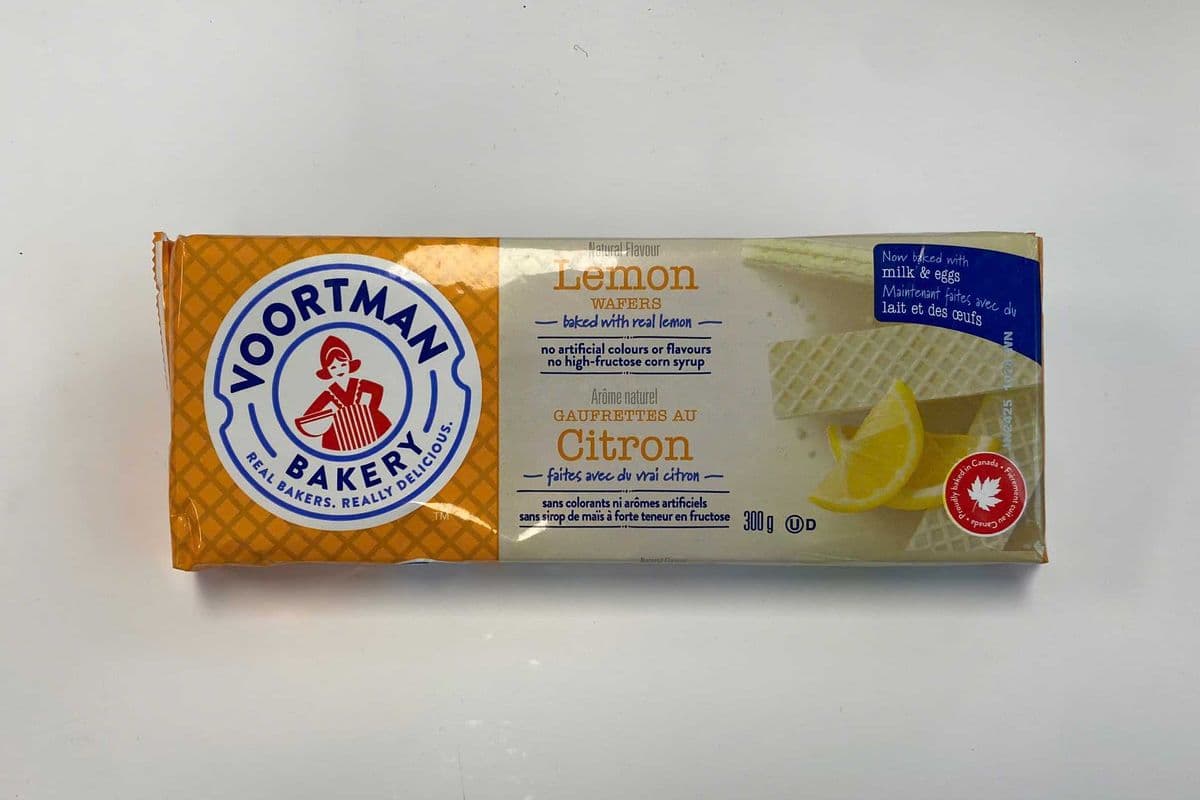 Voortman Lemon Wafers (300g) (150 Cal)