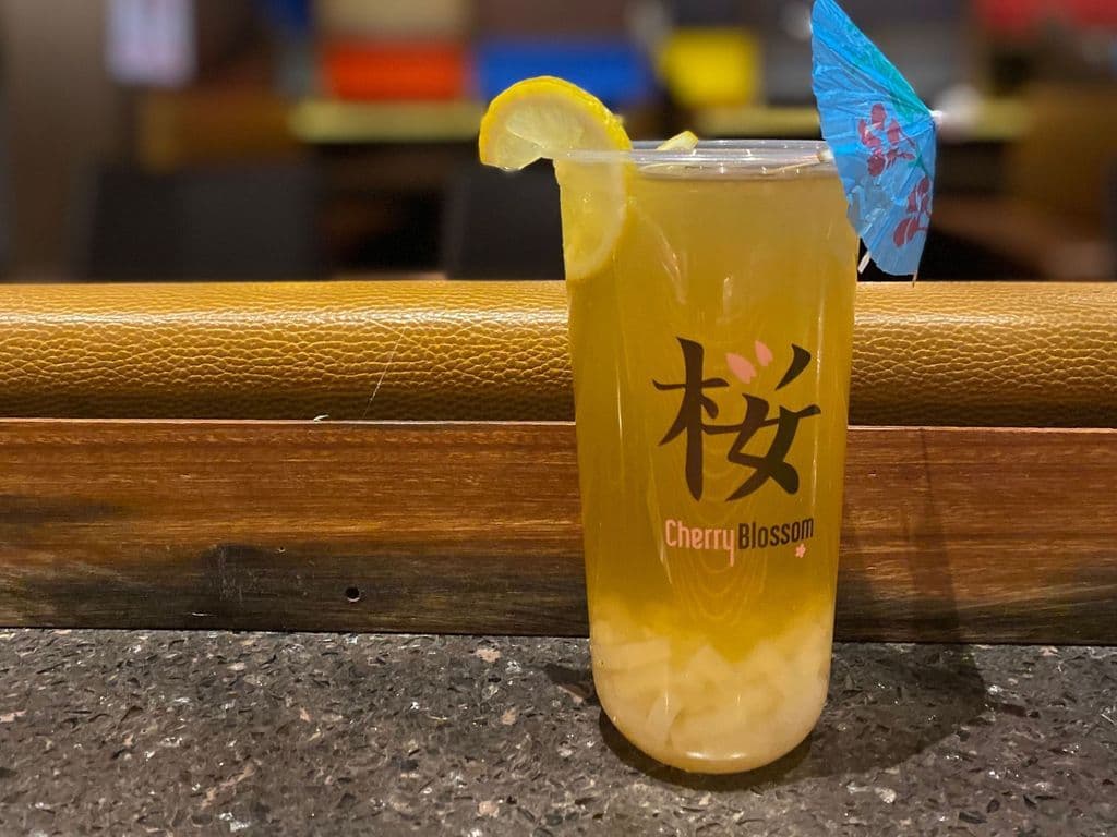 Iced Honey Green Tea