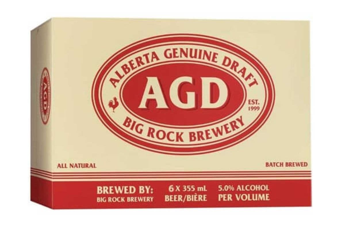 Alberta Genuine Draft (6 x 355 ml Cans)