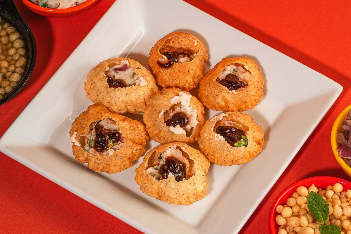 Dahi Puri (6pcs)