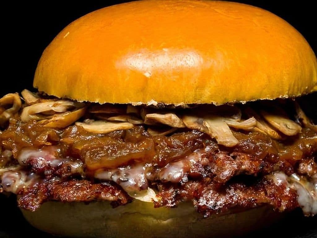 Truffle Mushroom & Swiss Burger