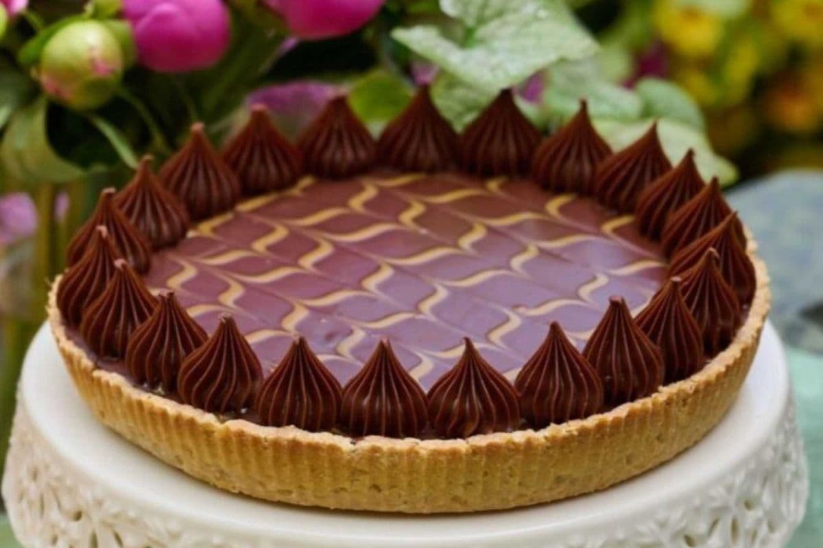 Chocolate Mocha Pie with Caramel (21 cm)