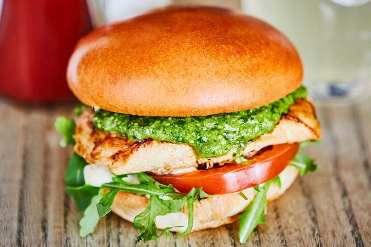 Grilled Chicken Burger
