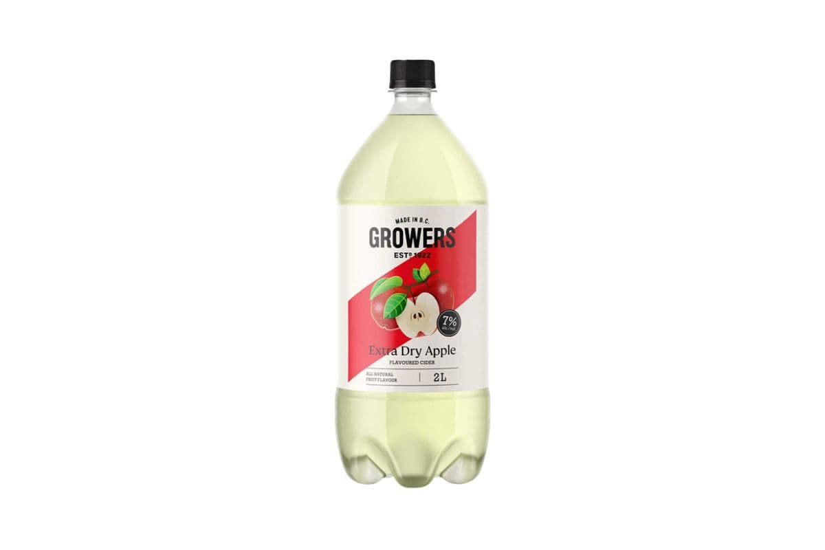Growers Extra Dry Apple (1 x 2L)
