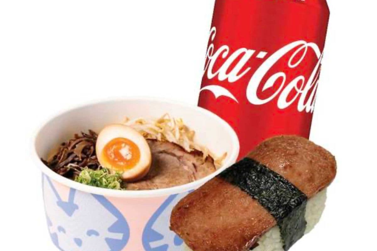 Ramen and Musubi Combo