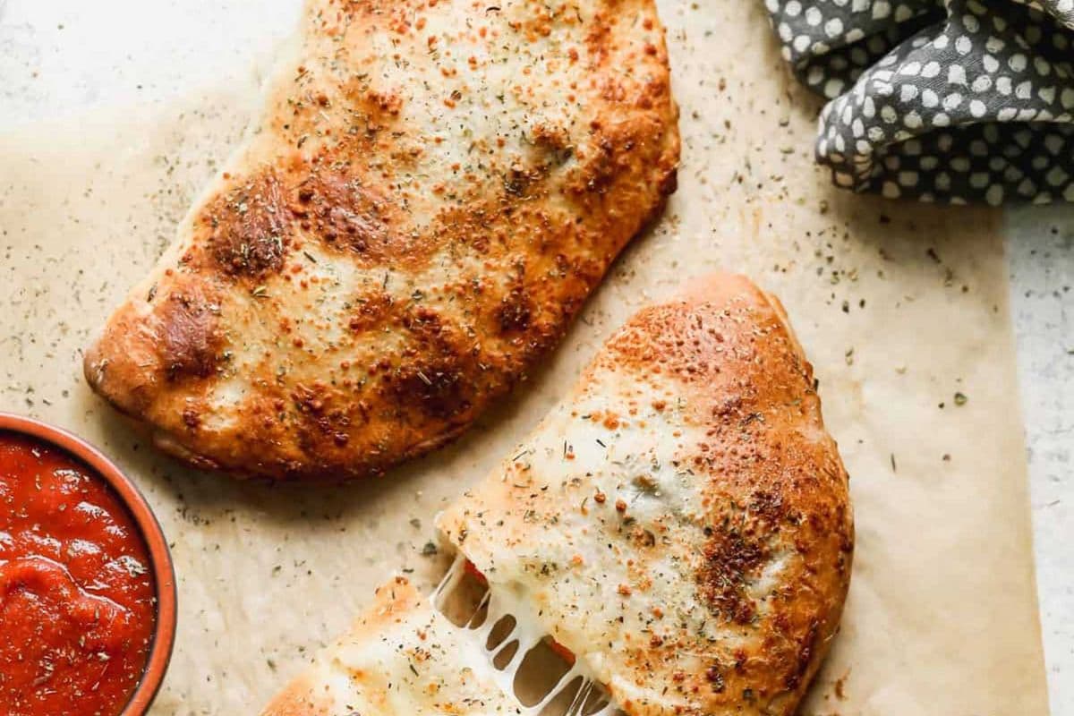 Creamy Spinach Calzone