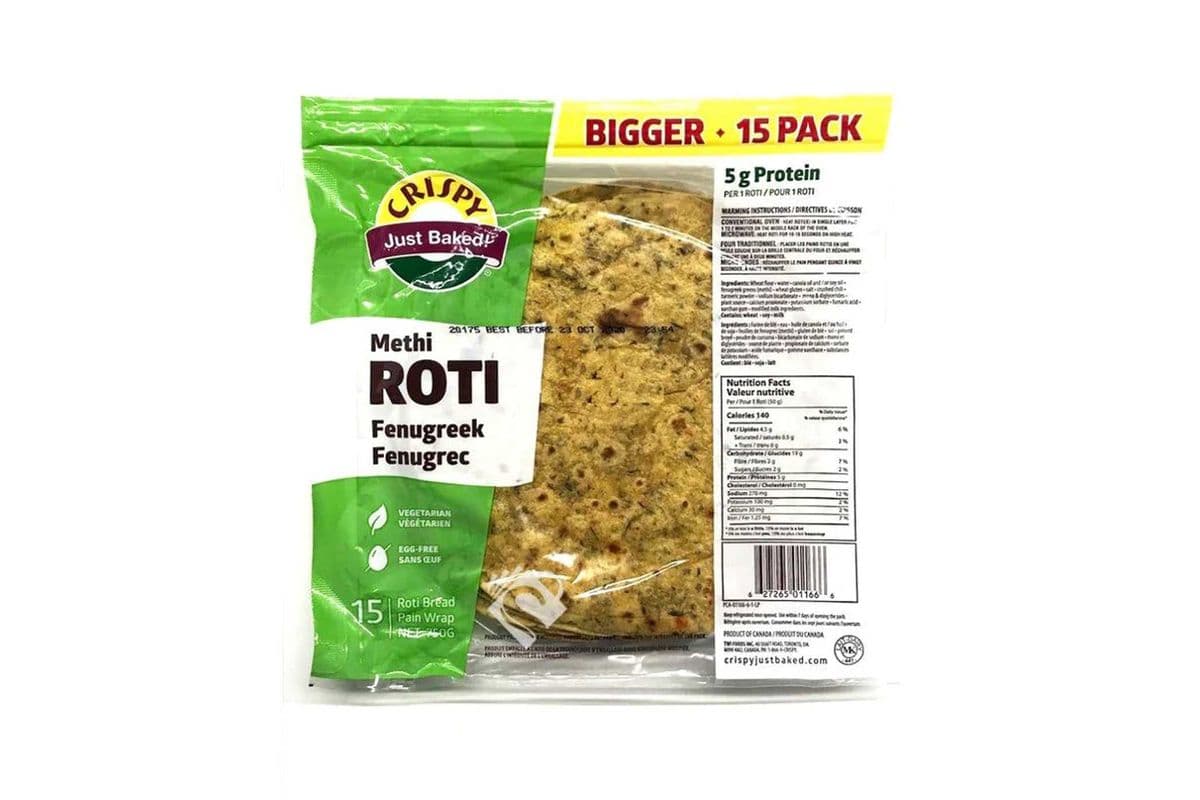 Crispy Methi Roti (15 pcs)