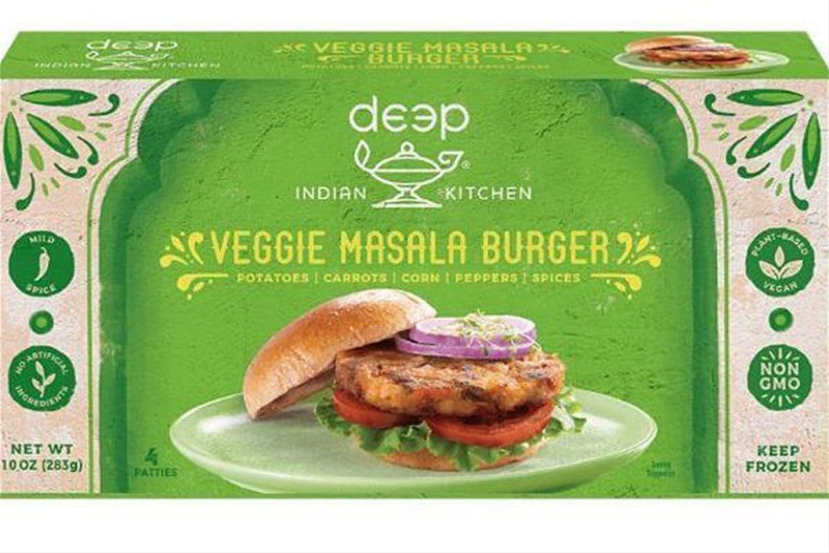 Deep Frozen Veggie Masala Burger (283g)