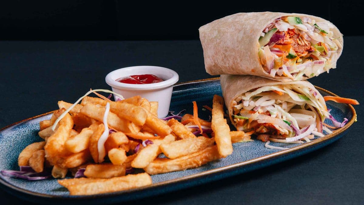 Lamb Seekh Kebab Wraps