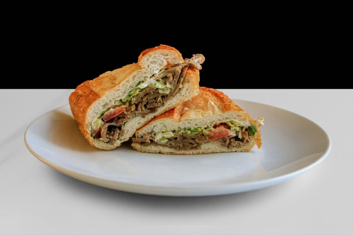 Beef Gyro Sandwich