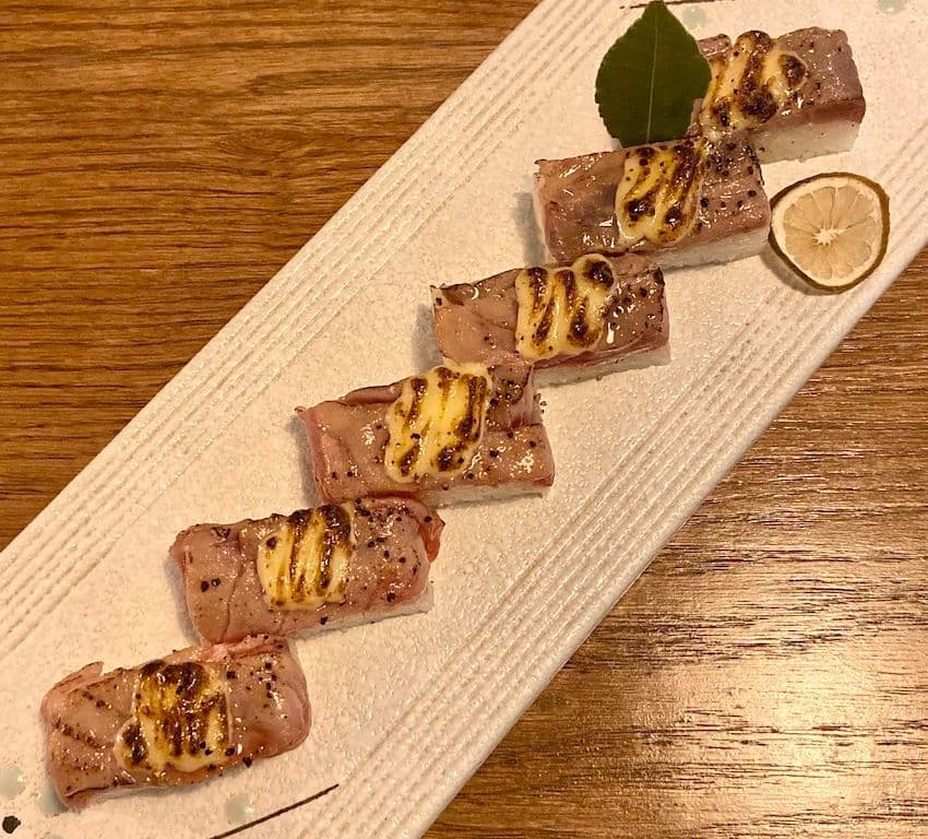Tuna Tataki Oshi
