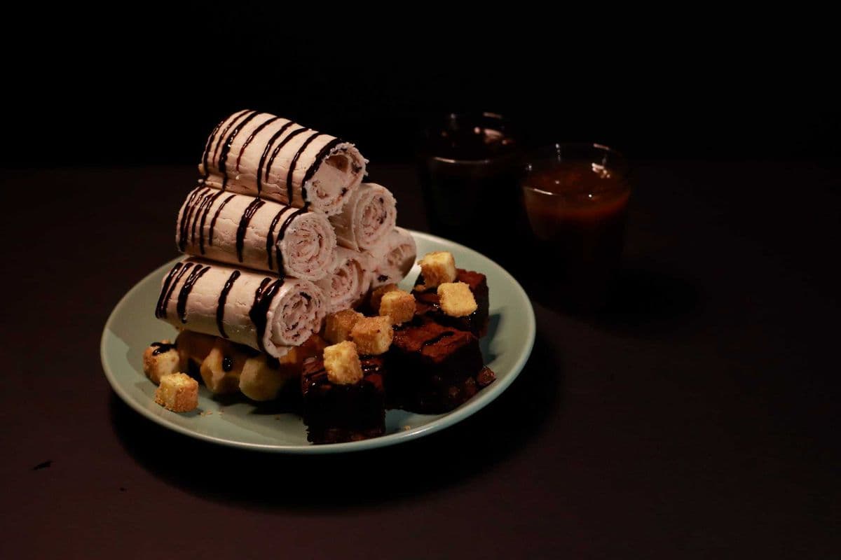 Cheesecake Brownie Roffle