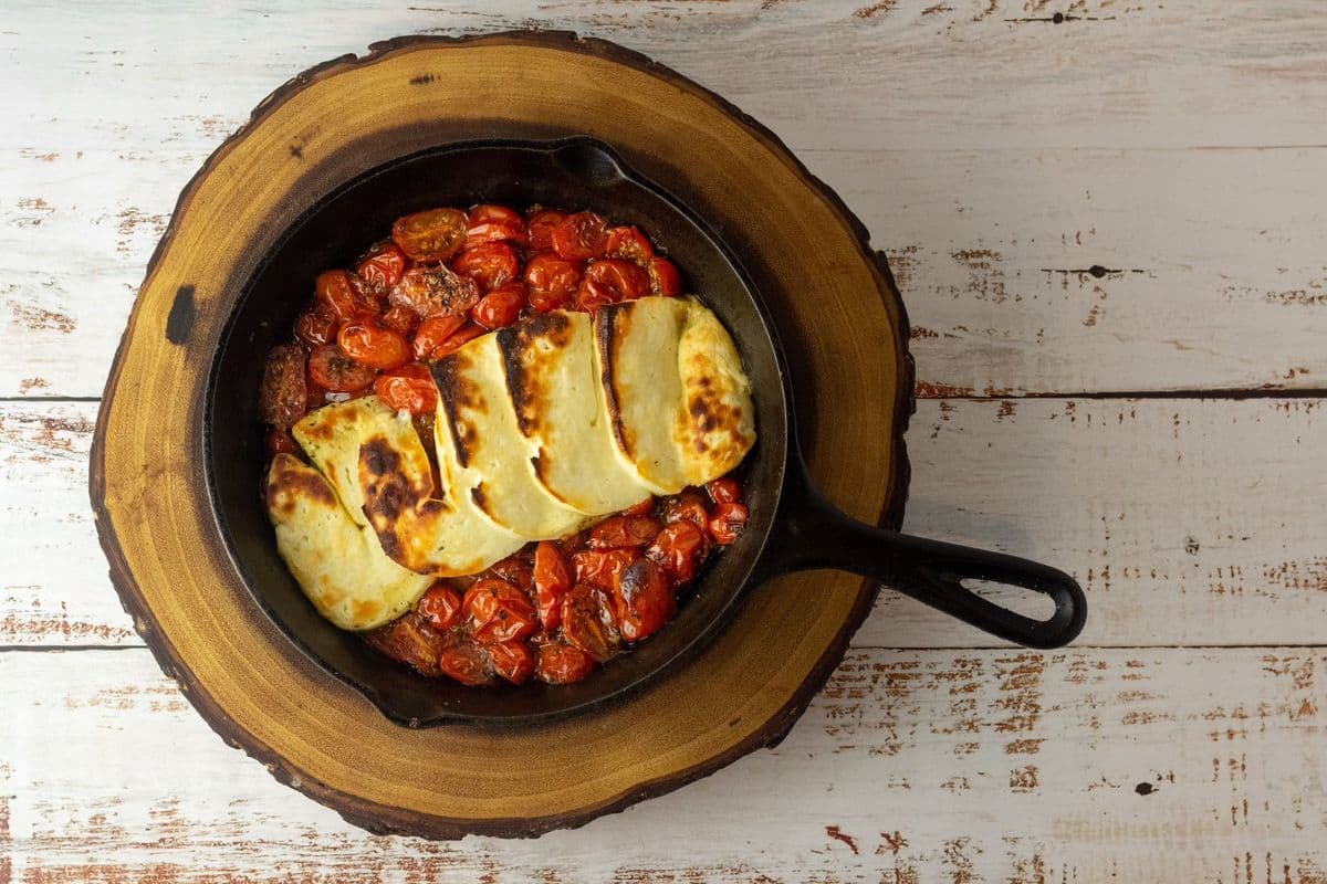 Roasted Halloumi