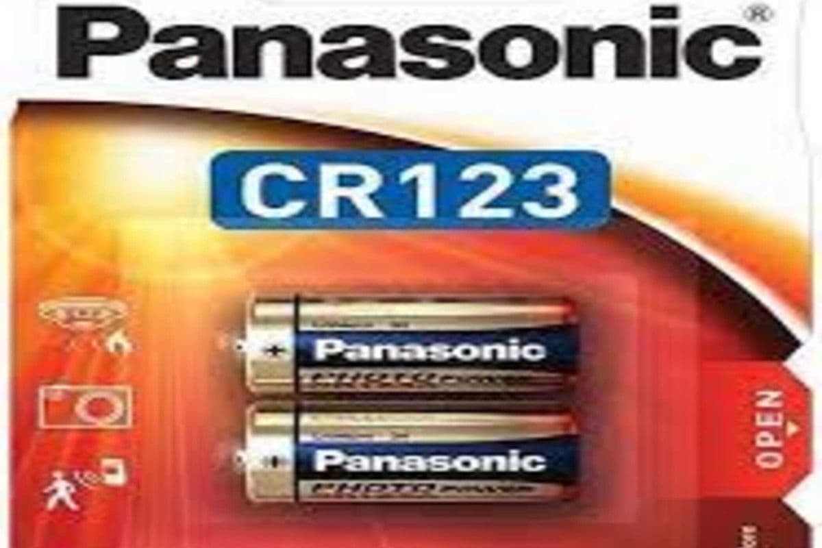 Panasonic CR123 1