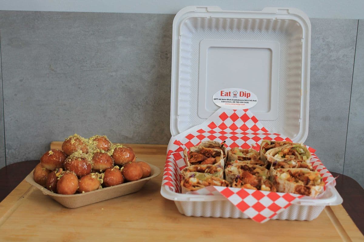 TWO SAJ Shawarma SoloBox & FREE Sweety Bites Box