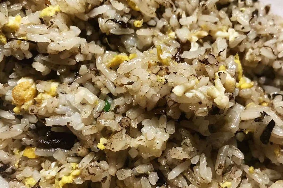 10. Preserved Pickles Kale Borecole Fry Rice 橄榄菜炒饭