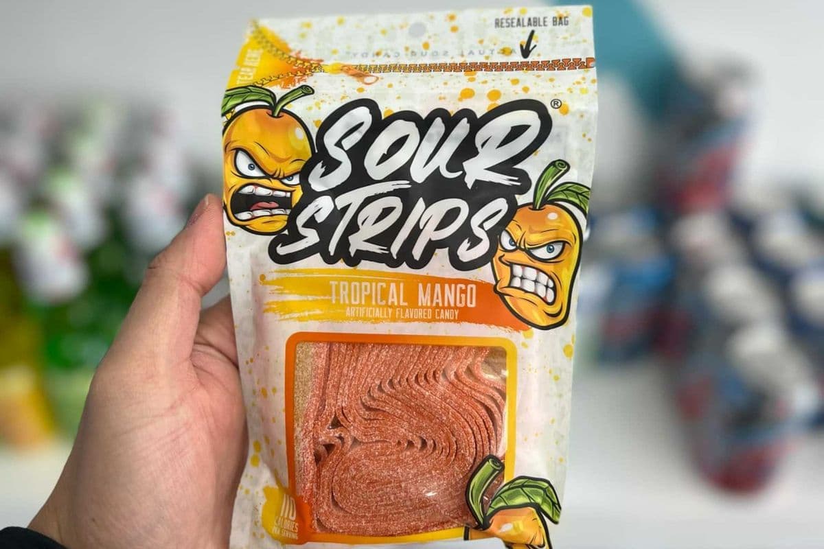 Sour Strips Tropical Mango - 96g