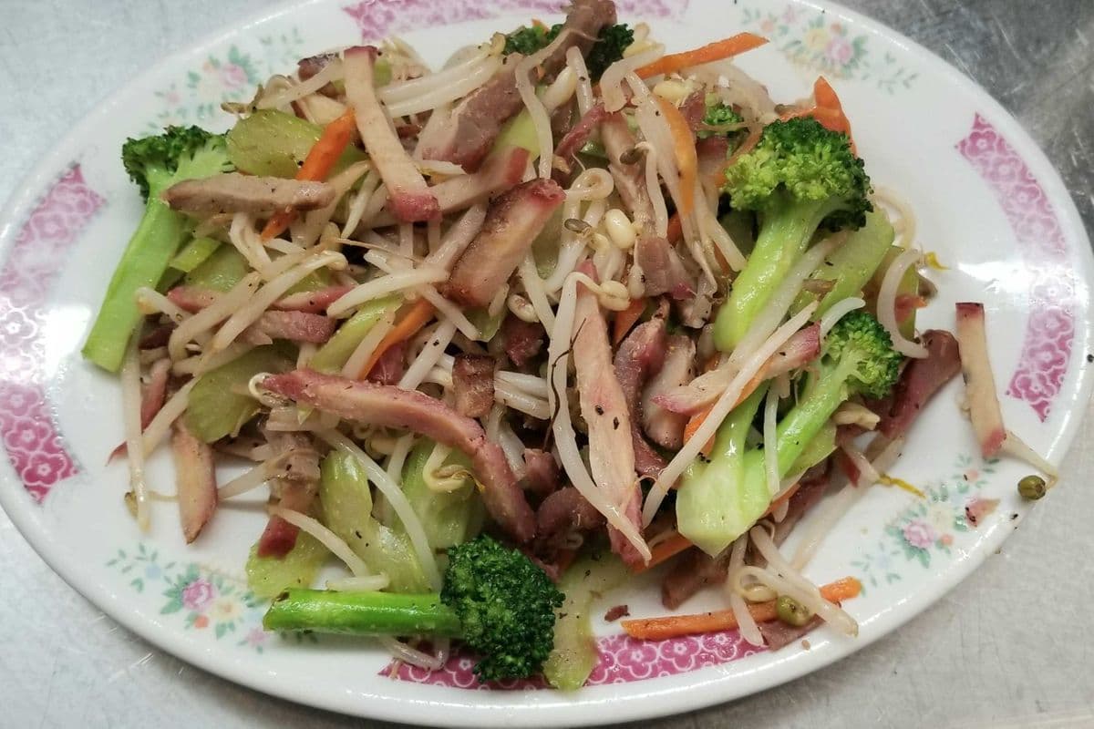 BBQ Pork Chop Suey