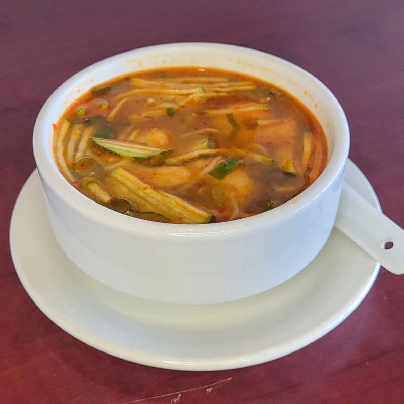 Soupe Tum Yum poulet / Chicken Tum Yum Soup
