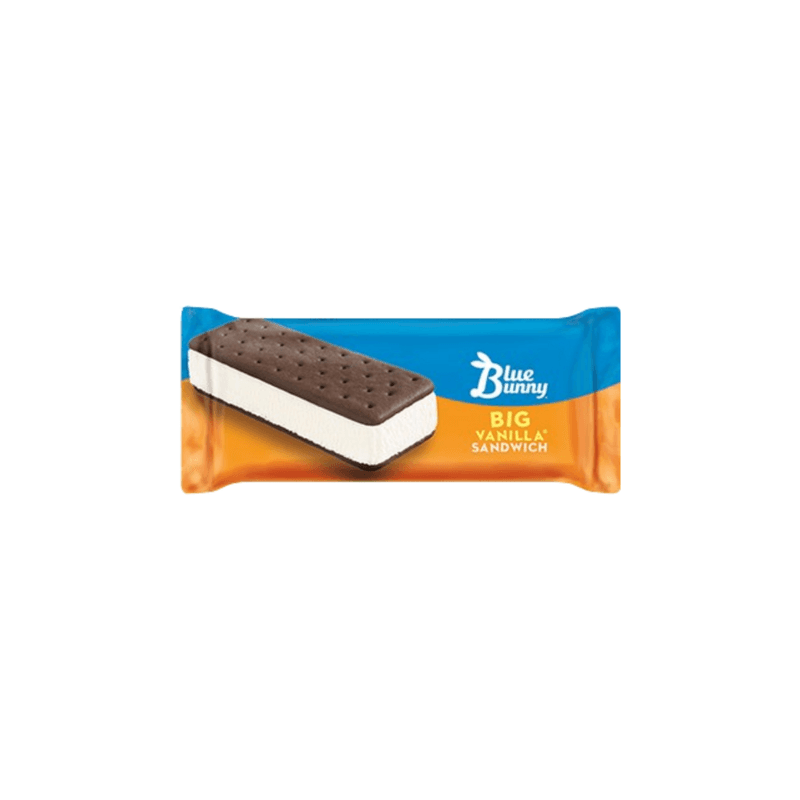 Big Vanilla Sandwich Blue Bunny - USA (177ml)