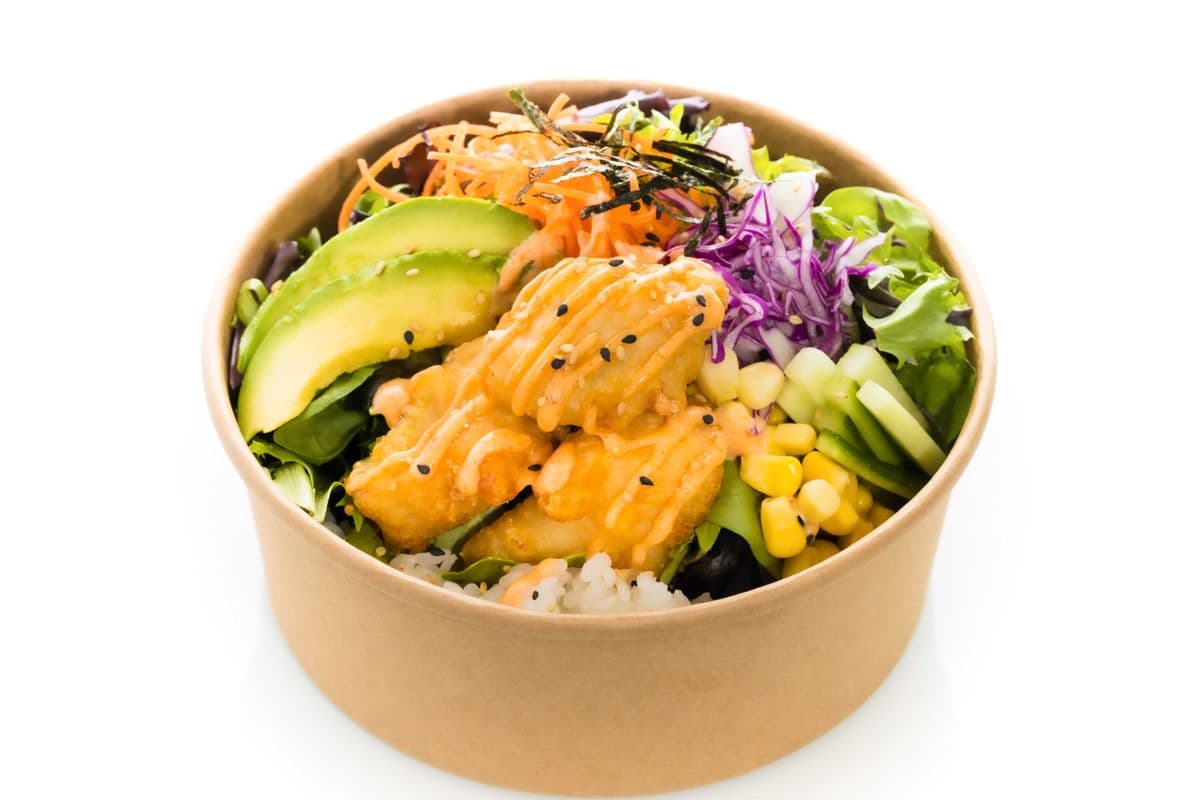 Poké Bol Poulet Katsu / Chicken Katsu Poké Bowl