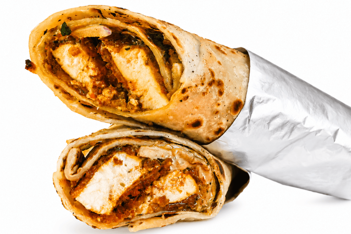 Zesty Paneer Roll