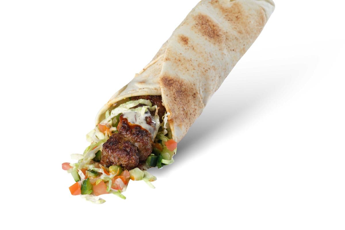 3. Ground Beef Kabob Pita Combo