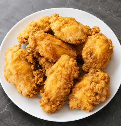 Deep Fried Chicken Wings (6 pcs) / 炸鸡翅