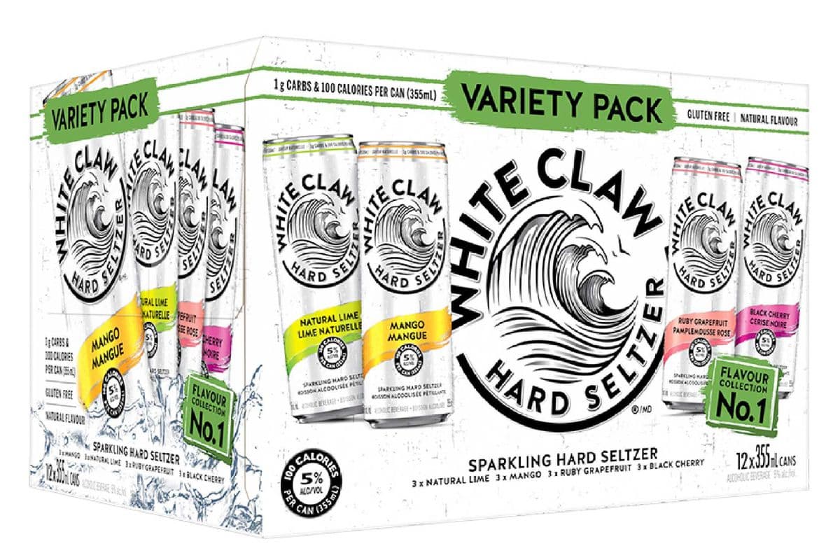 White Claw Variety Pack no.1 (12 x 355 ml Cans)