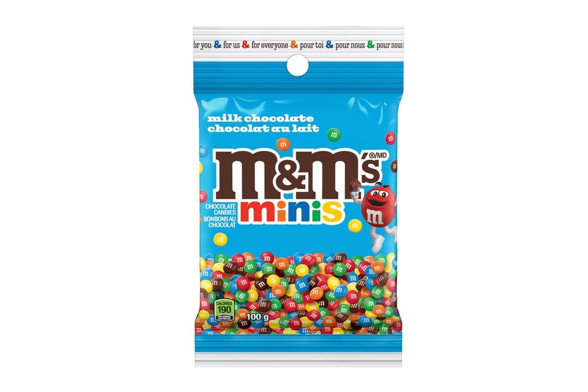M&M's Minis Chocolat au lait (100g) 77660 / M&M's Minis Milk Chocolate (100g) 77660