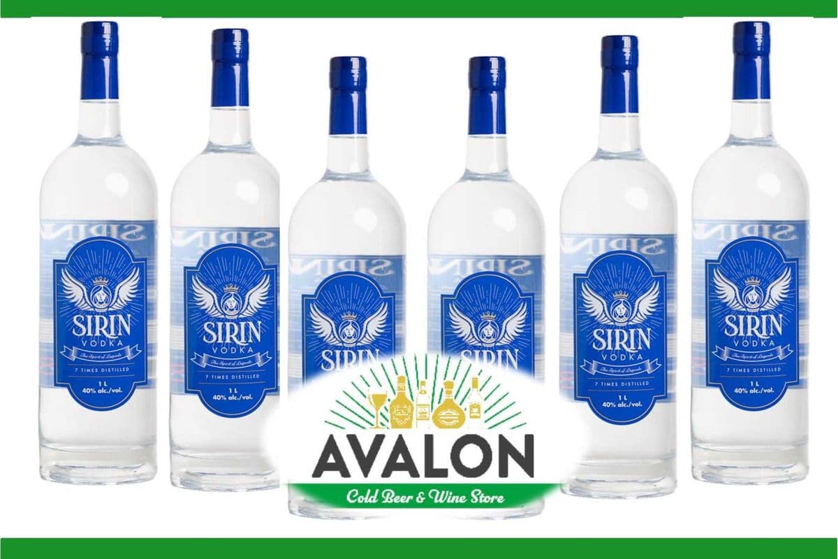 SIRIN VODKA 1.75L (1 x 1750ml)