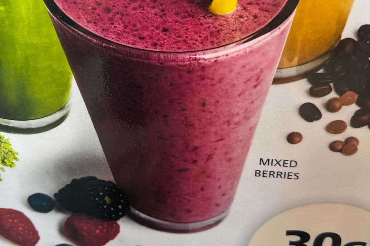 Mixed Berry Protein Shake