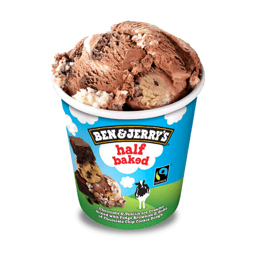 Ben & Jerry's Half Baked 473mL