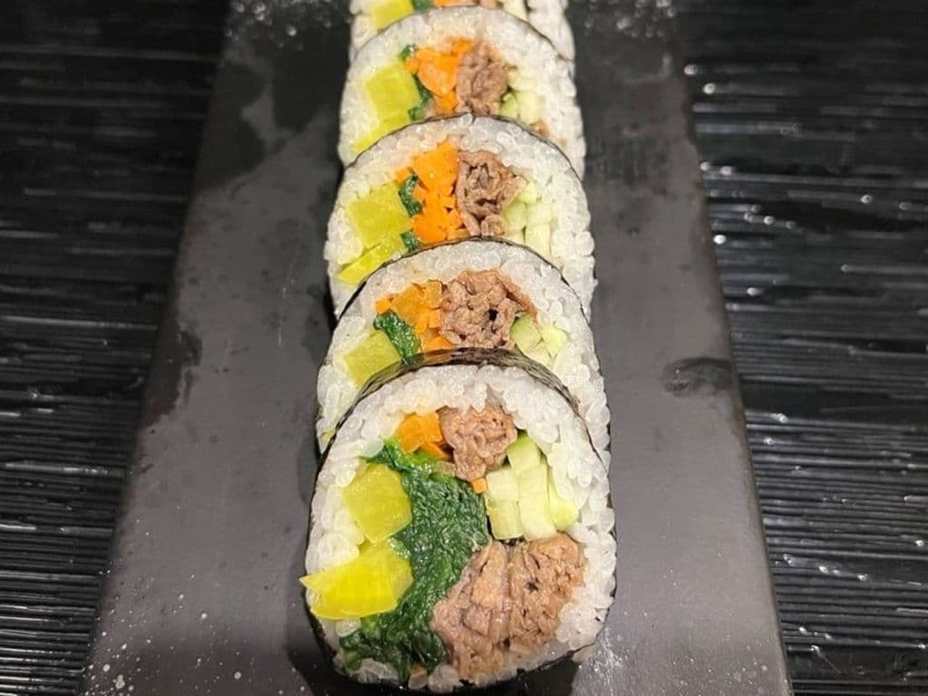 Korean Beef Gib Bab (Rolls)