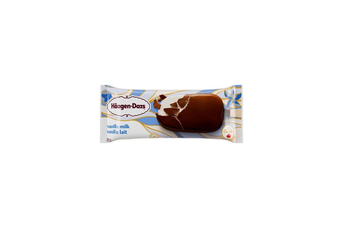 Haagen Dazs Van et Chocolat au lait (88ml) 77728 / Haagen Dazs Vanilla & Milk Chocolate (88ml) 77728