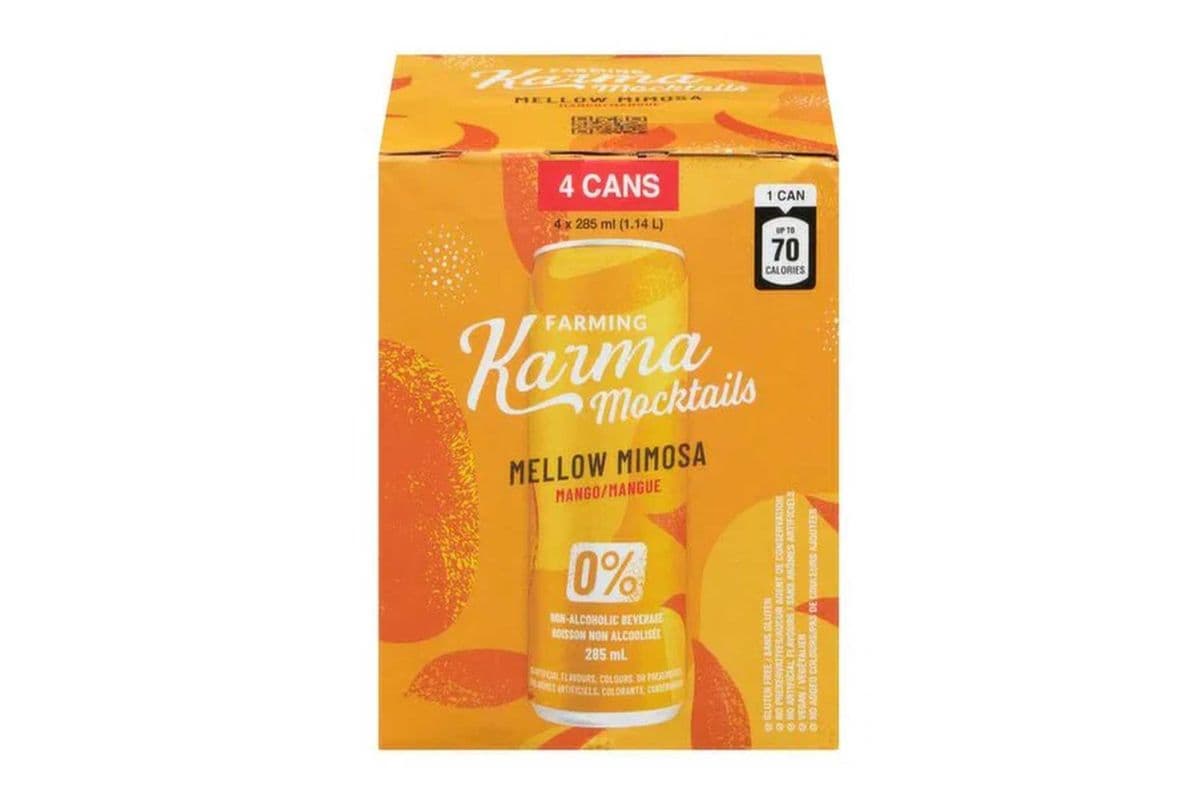 FARMING KARMA MOCKTAILS MELLO MIMOSA 4 CANS (4 x 285 ML)