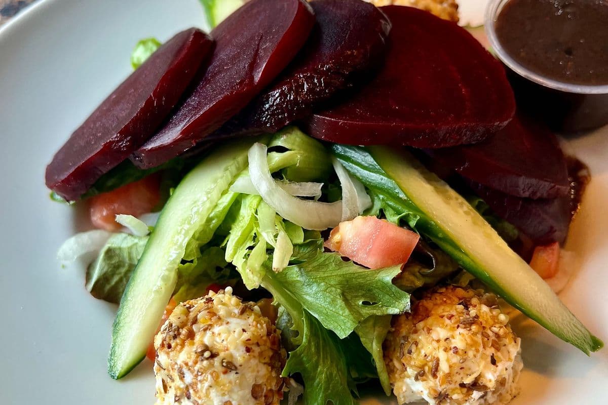 Beet and Goat Cheese