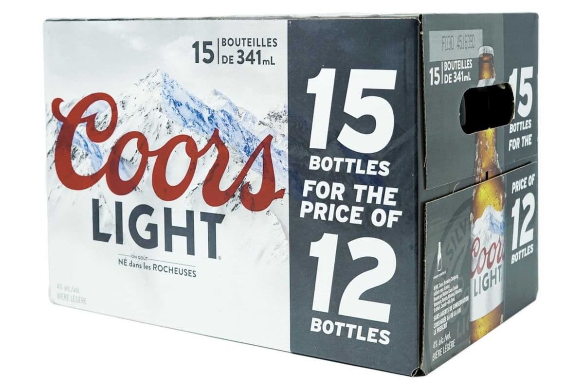 Coors Light (15 Bottles) Special (15 x 341 mL)